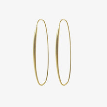 Load image into Gallery viewer, Oval Hoops Yellow Gold - Bon Ton goods
