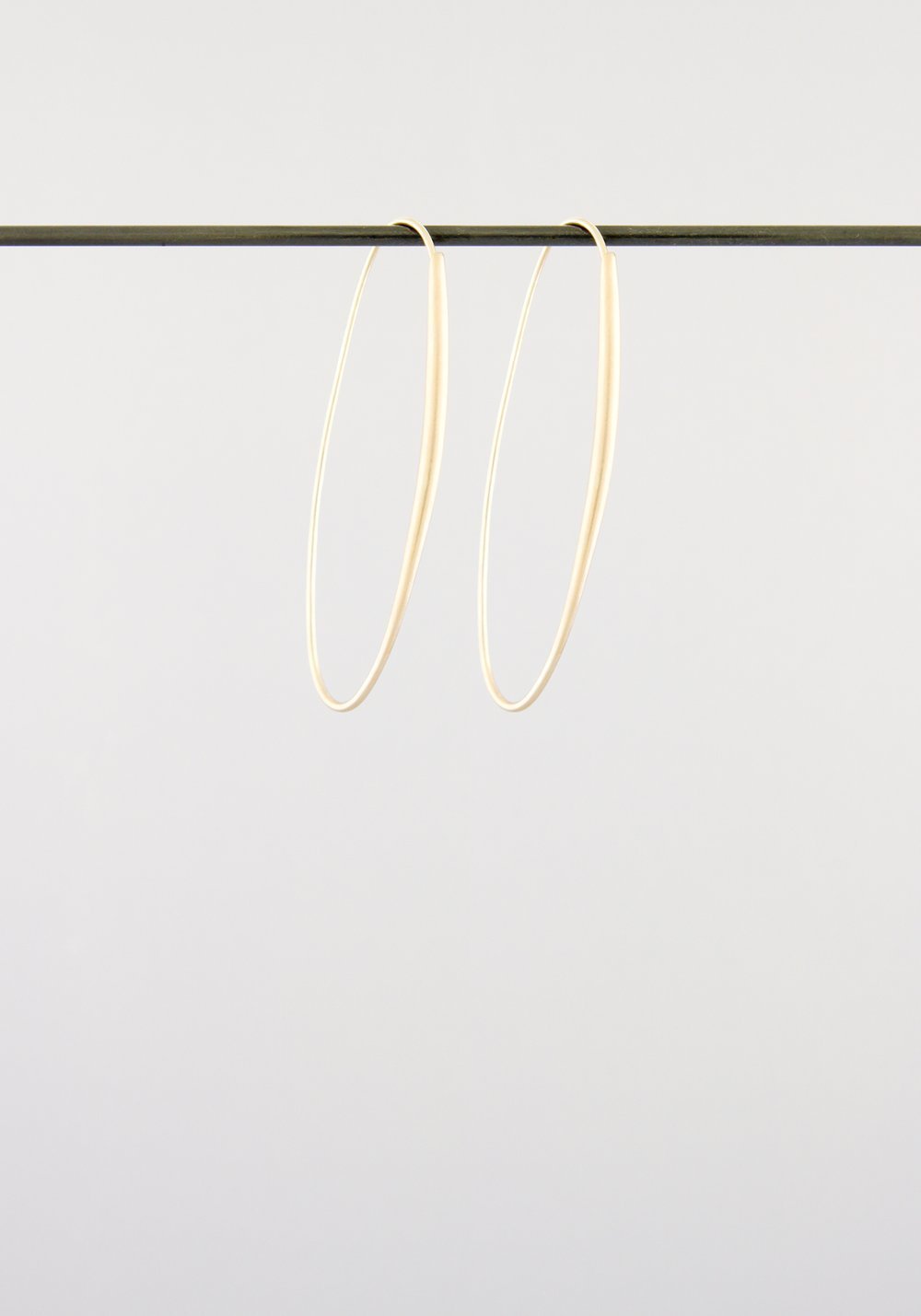 Oval Hoops Yellow Gold | Ted Muehling - Bon Ton goods