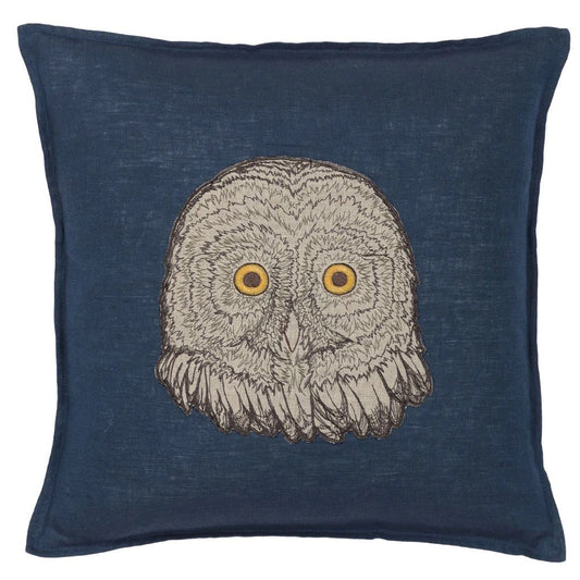 Owl Appliqué Pillow - Bon Ton goods