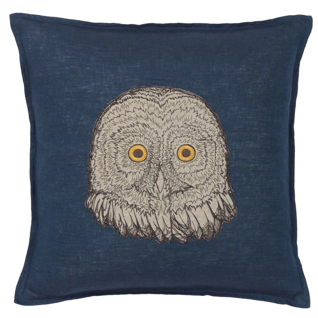 Owl Appliqué Pillow - Bon Ton goods
