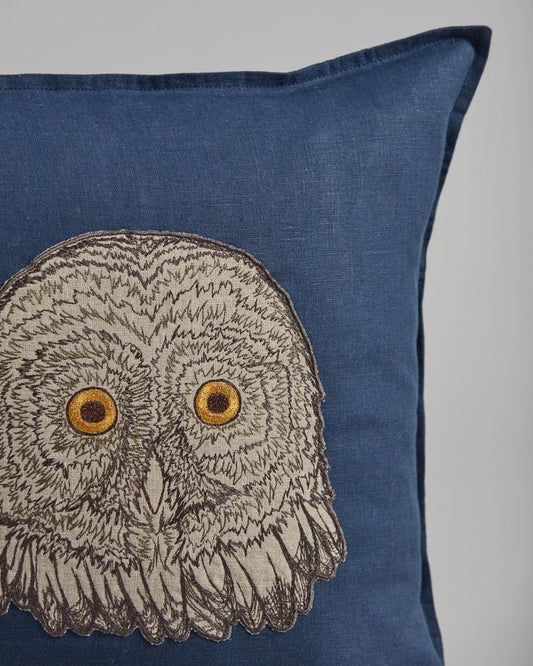 Owl Appliqué Pillow - Bon Ton goods