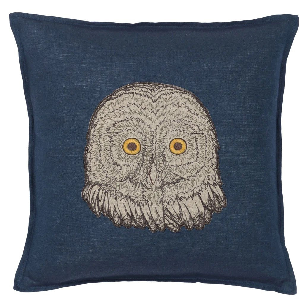Owl Applique Pillow | Coral & Tusk - Bon Ton goods