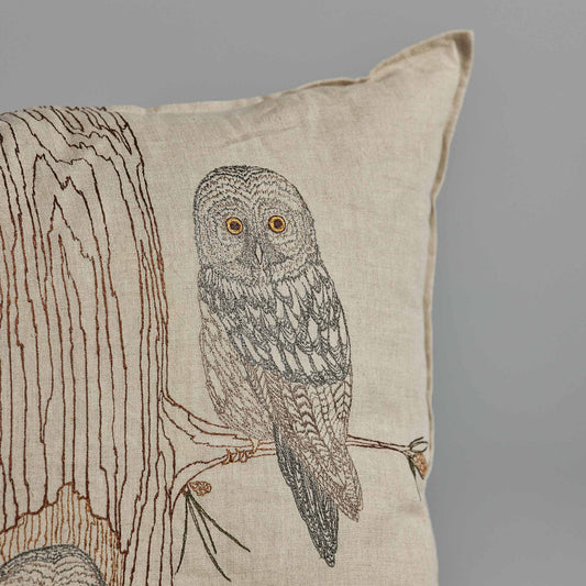 Owl Family Tree Pillow - Bon Ton goods
