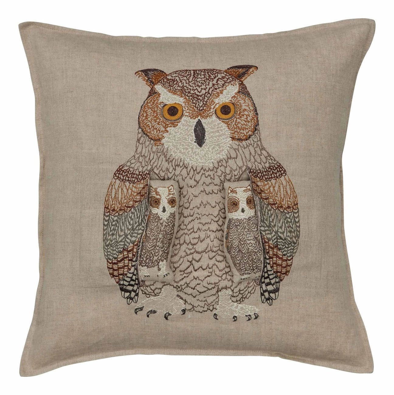 Owl Mama Pocket Pillow | Coral & Tusk - Bon Ton goods