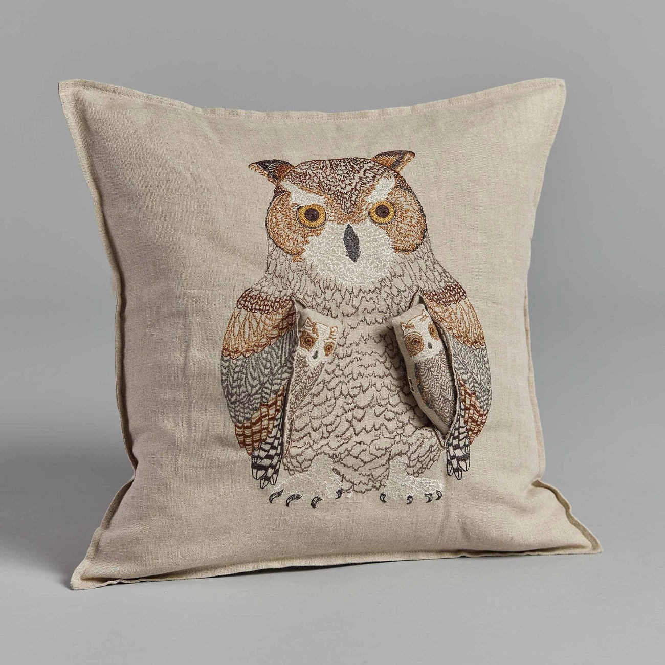 Owl Mama Pocket Pillow | Coral & Tusk - Bon Ton goods