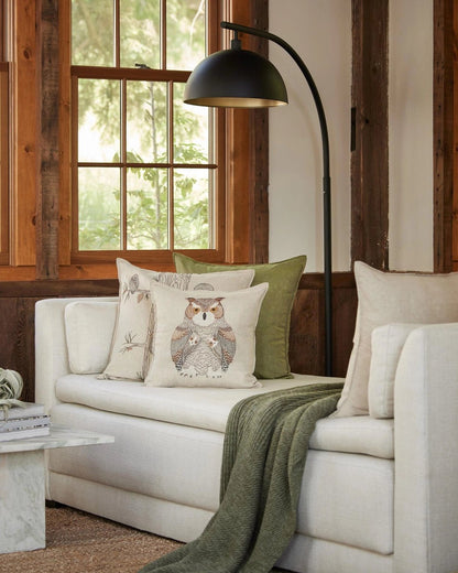 Owl Mama Pocket Pillow | Coral & Tusk - Bon Ton goods