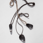 Oxidized Bronze Large Stone Pendant | Mikkel Brøgger - Bon Ton goods