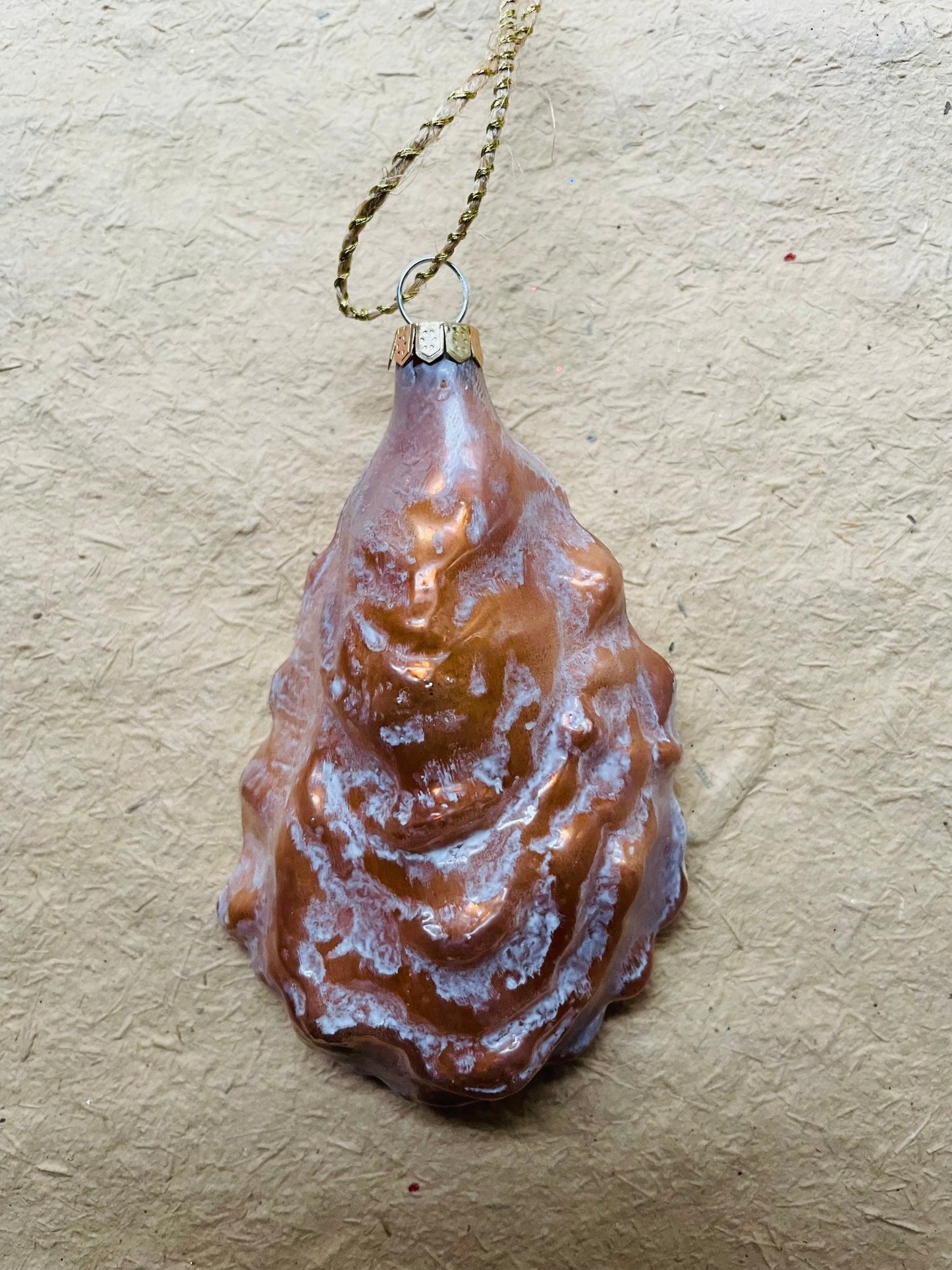 Oyster Glass Ornament - Bon Ton goods