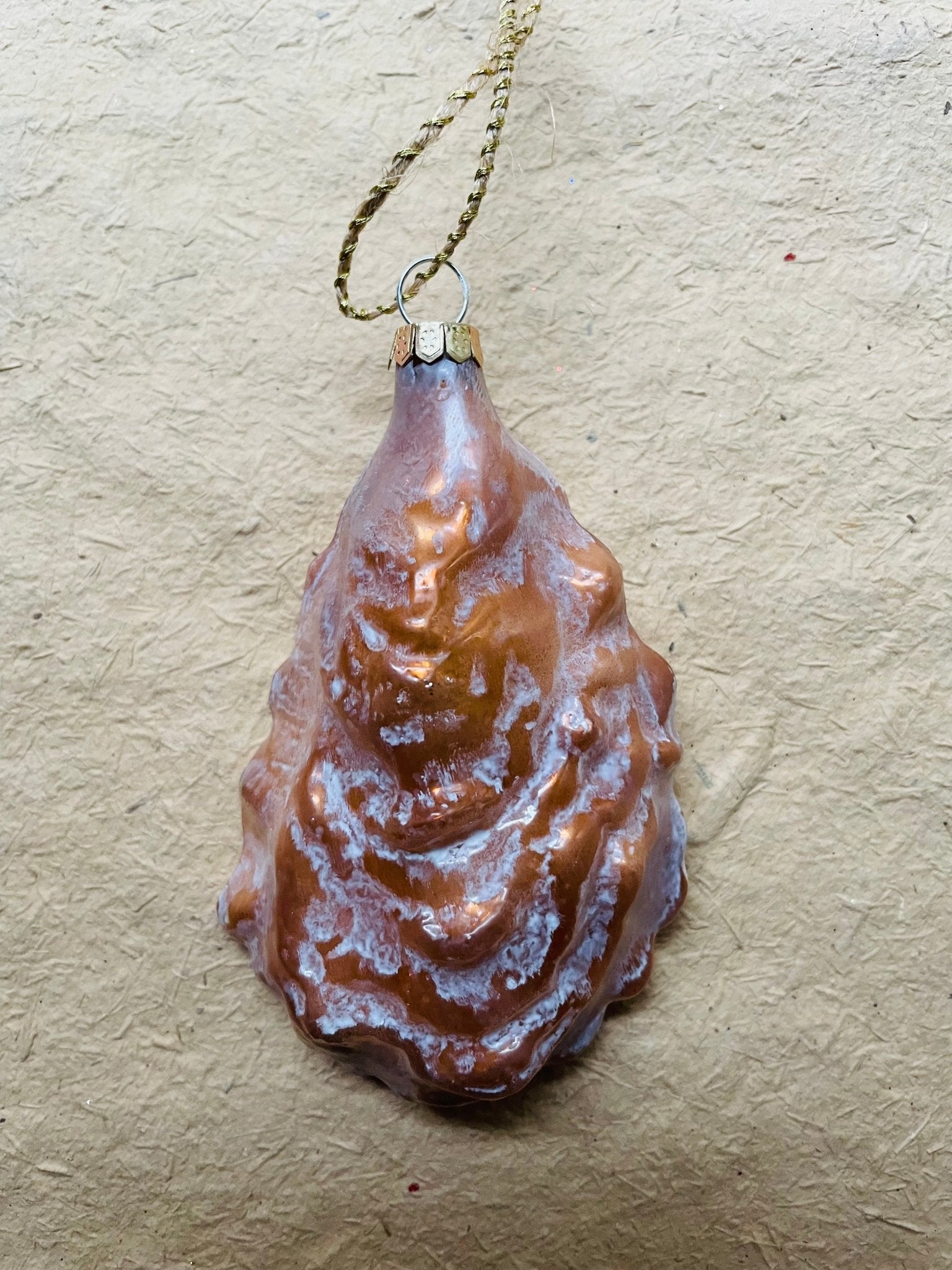 Oyster Glass Ornament - Bon Ton goods