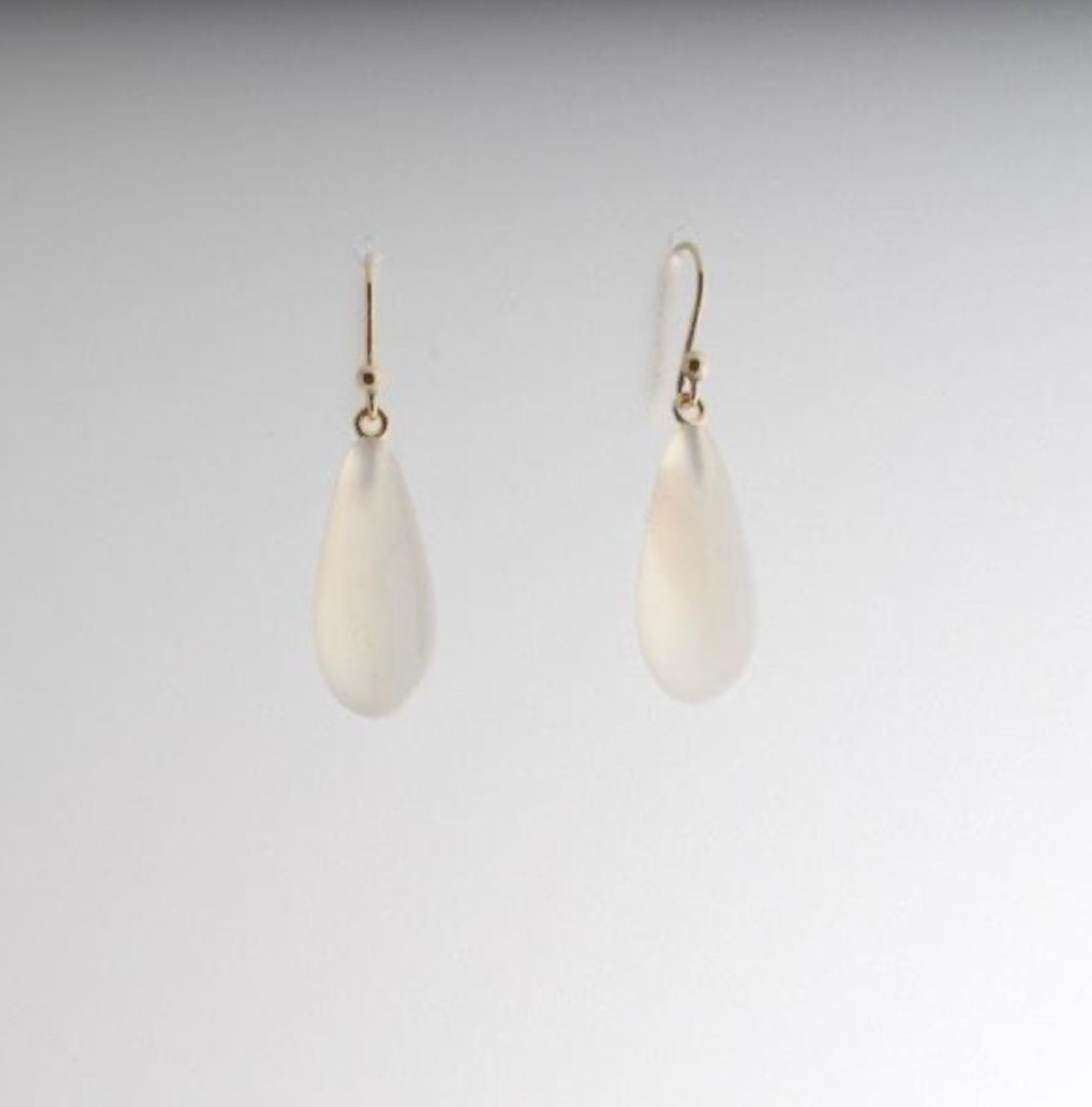 Pale Grey Agate Drop | Mikkel Brøgger - Bon Ton goods