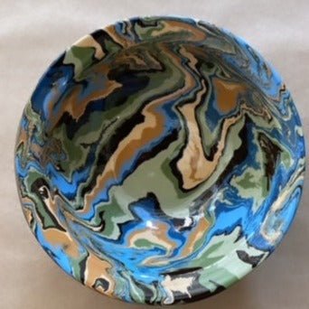 Papeete Deep Round Dish | Atelier Saint André Perrin - Bon Ton goods