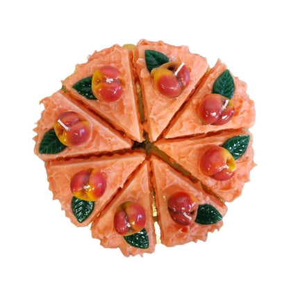 Peach Slice - Cake Slice - Wax Cake | Cereria Introna - Bon Ton goods