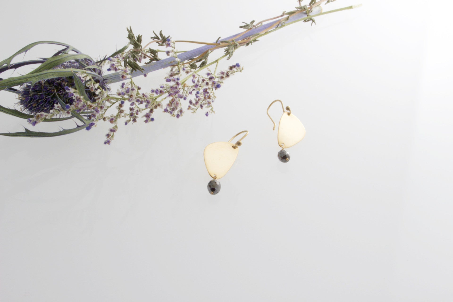 Pebble Black Diamond Earrings | Mikkel Brøgger - Bon Ton goods