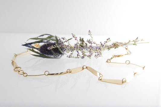 Pebble Gold Necklace - Bon Ton goods