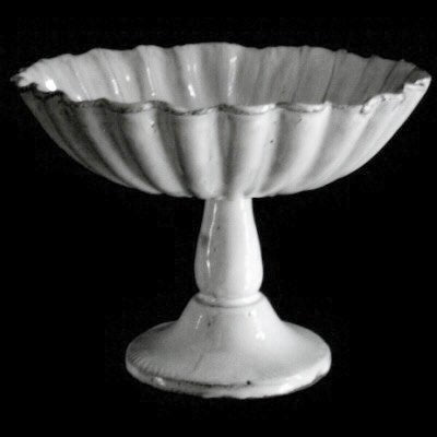 Peggy Bowl on Stand | Astier de Villatte: Exclusive Pre-Order Item - Bon Ton goods