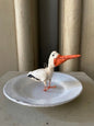 Pelican - Vintage by Crystal | Vintage by Crystal Spun Cotton Ornament - Bon Ton goods