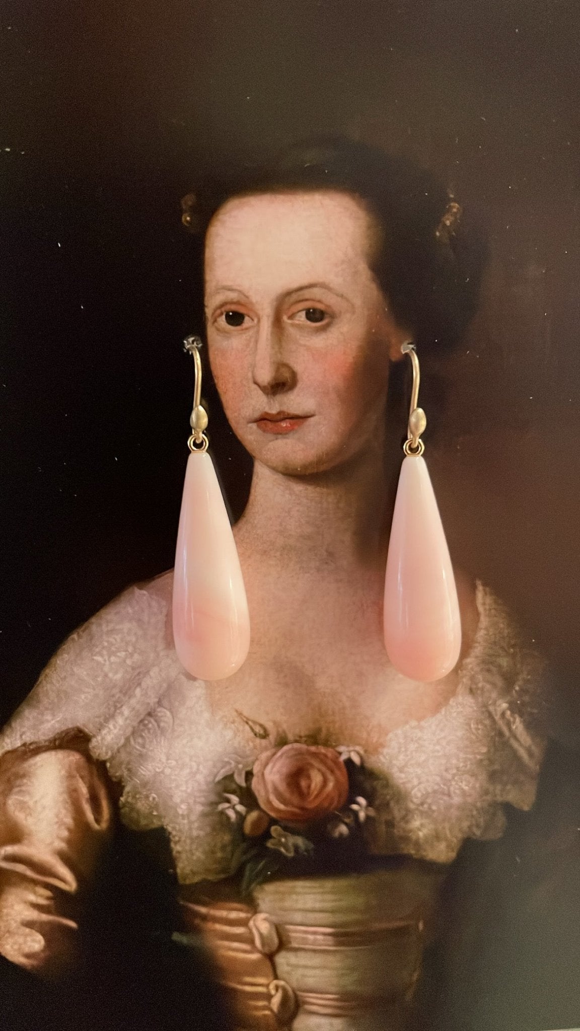 Peruvian Pink Opal Drops | Ted Muehling - Bon Ton goods