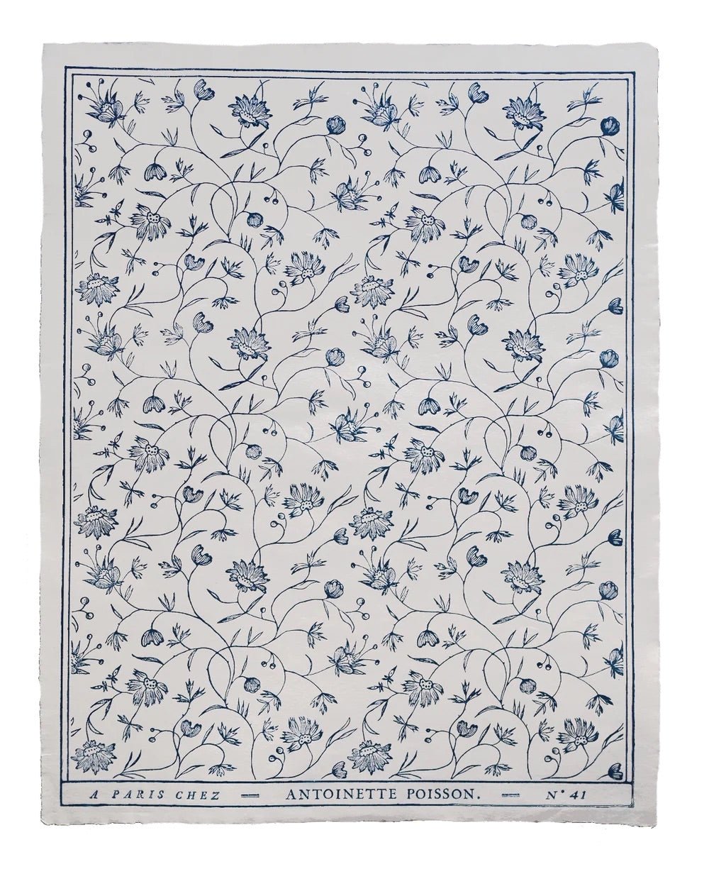 "Petite indienne" Handmade Domino Paper | Antoinette Poisson - Bon Ton goods