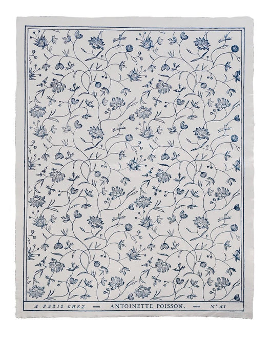 "Petite indienne" Handmade Domino Paper | Antoinette Poisson - Bon Ton goods