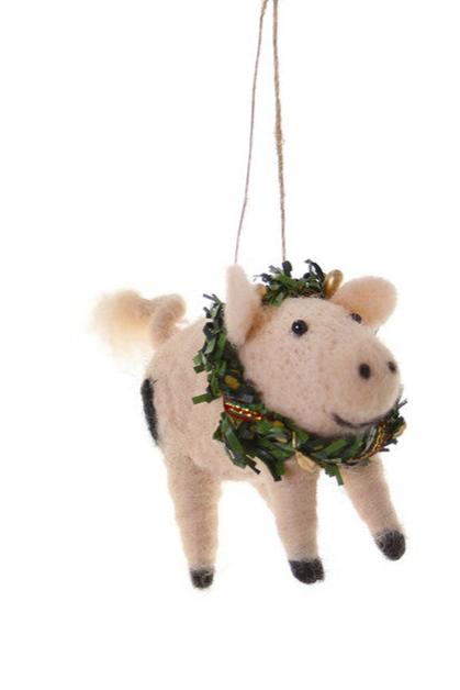 Pig - Christmas on the Farm | Christmas Ornament - Bon Ton goods