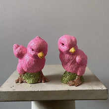 Load image into Gallery viewer, Pink Chick Glitter Chicken - Spreading Wings - Ino Schaller - Bon Ton goods
