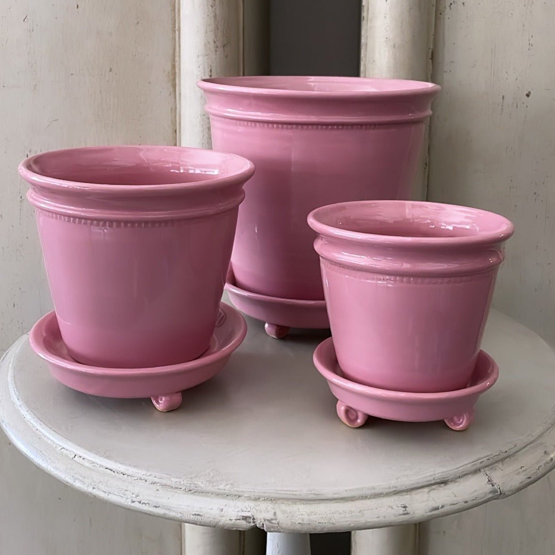 Pink Faaborg Pot | Handmade Erik Bendtsen Ceramics - Bon Ton goods