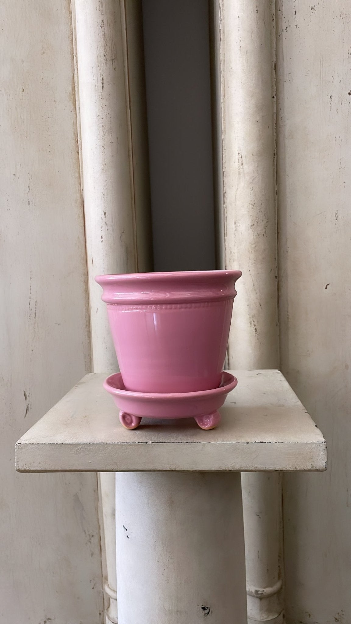 Pink Faaborg Pot | Handmade Erik Bendtsen Ceramics - Bon Ton goods