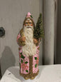 Pink Santa with Flower Decoration | Ino Schaller - Bon Ton goods