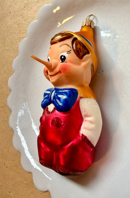 Pinocchio Christmas Ornament by Nostalgie Christbaumschmuck