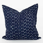 Pleated Cushion Cover, 50 × 50 cm, Indigo Blue | A World of Craft - Bon Ton goods