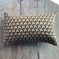 Pointes de Diamant Cushion | Antoinette Poisson Linen Cushion – Domino Paper Design - Bon Ton goods