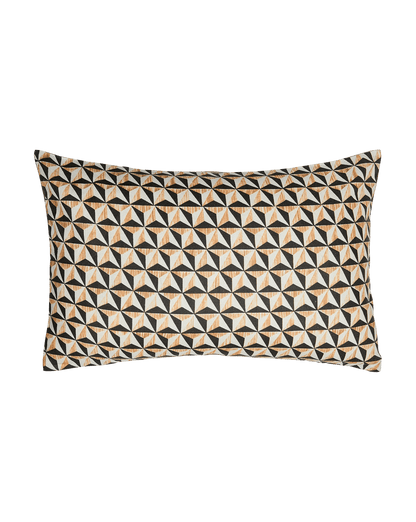 Pointes de Diamant Cushion | Antoinette Poisson Linen Cushion – Domino Paper Design - Bon Ton goods