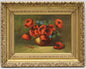 Poppies Still Life, Unidentified Artist (Oil on Panel, 49 × 33 cm) - Bon Ton goods