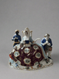 Porcelain Figural Group “The Handkiss” in the Manner of Meissen - Bon Ton goods