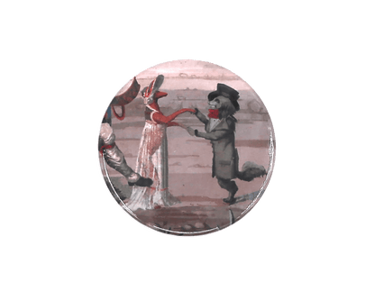 "Port-Liberté" Animaux Pocket Mirror | Antoinette Poisson - Bon Ton goods