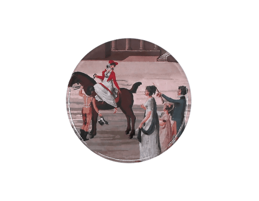 "Port-Liberté" Cavalière Pocket Mirror | Antoinette Poisson - Bon Ton goods