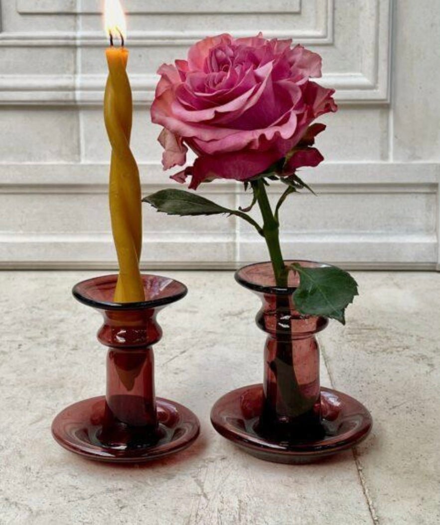 Porta Candele Piccolo Framboise | La Soufflerie - Bon Ton goods
