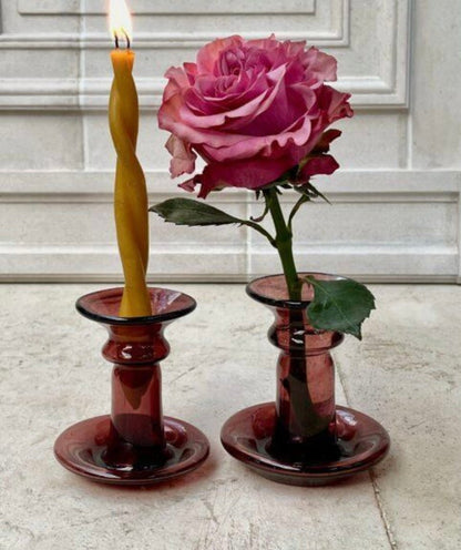 Porta Candele Piccolo Framboise | La Soufflerie - Bon Ton goods