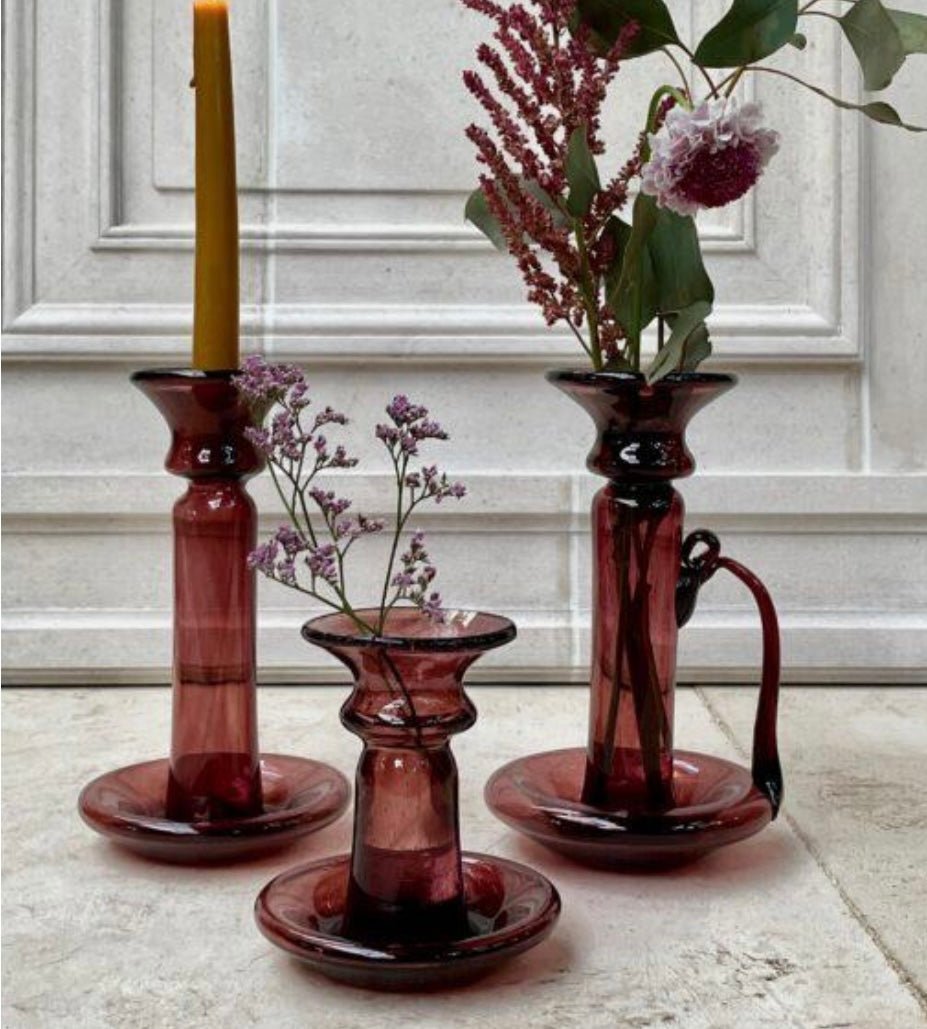 Porta Candele Piccolo Framboise | La Soufflerie - Bon Ton goods