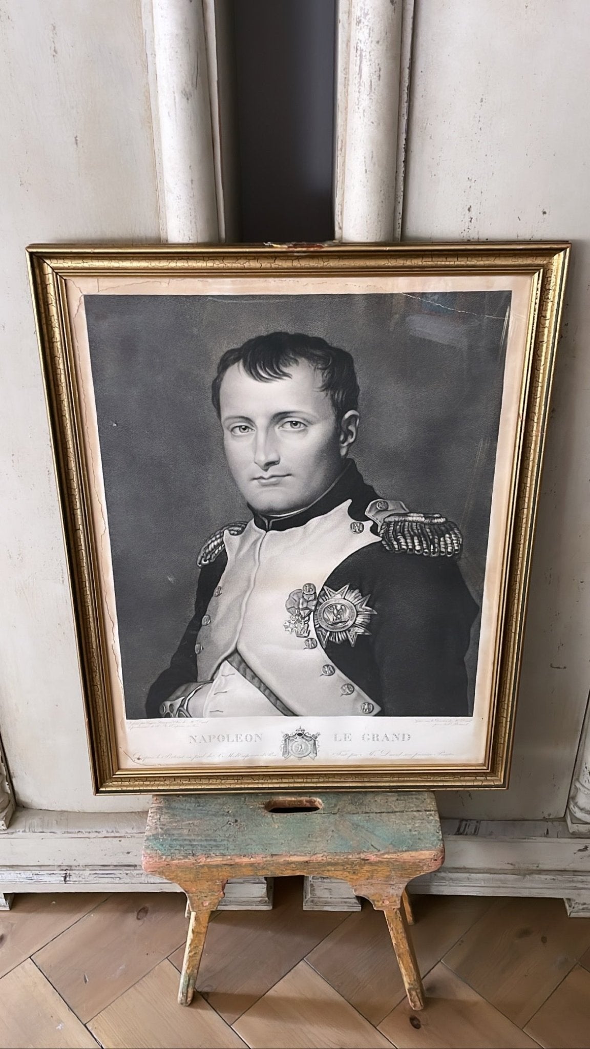Portrait of Napoleon Bonaparte | After Noël François Bertrand, Framed Print, c. 1810 - Bon Ton goods