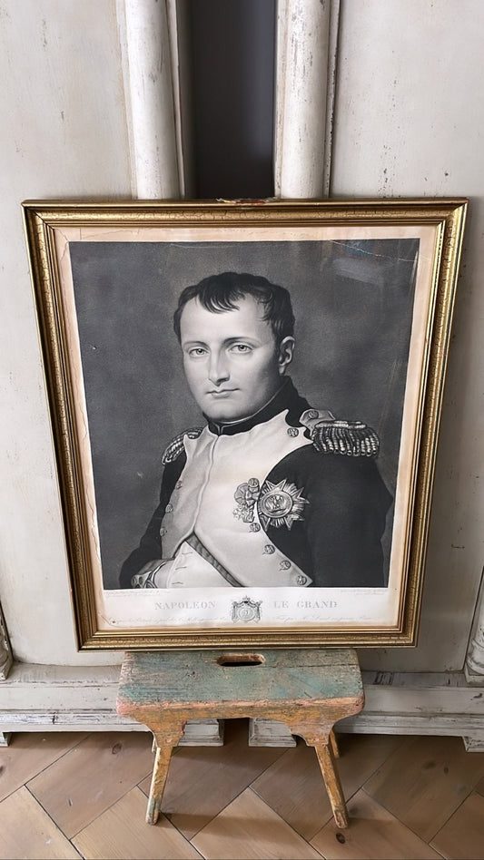 Portrait of Napoleon Bonaparte | After Noël François Bertrand, Framed Print, c. 1810 - Bon Ton goods