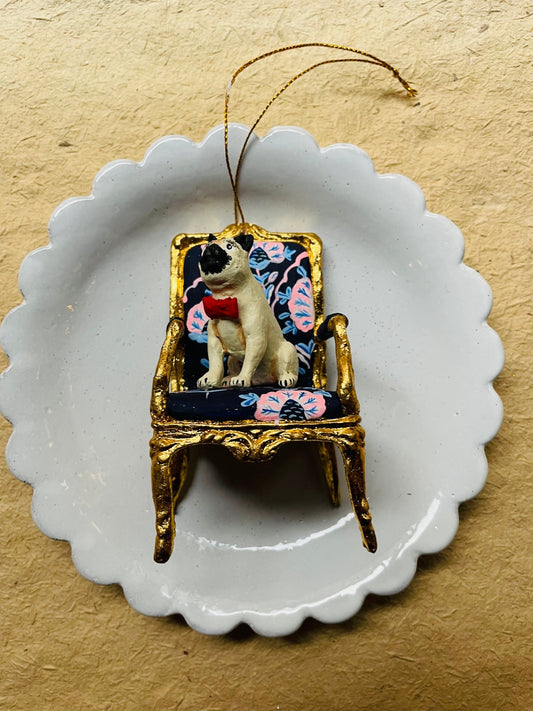 Posh Pups Resin Ornaments – Three Styles - Bon Ton goods