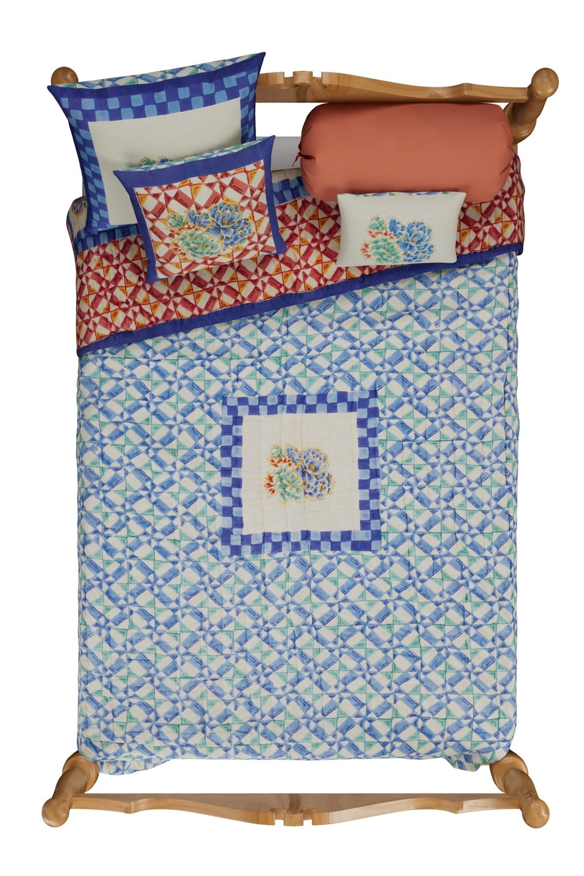Positano Red Tiles – 220X270 | Lisa Corti - Bon Ton goods