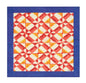 Positano Red Tiles Napkins | Lisa Corti - Bon Ton goods