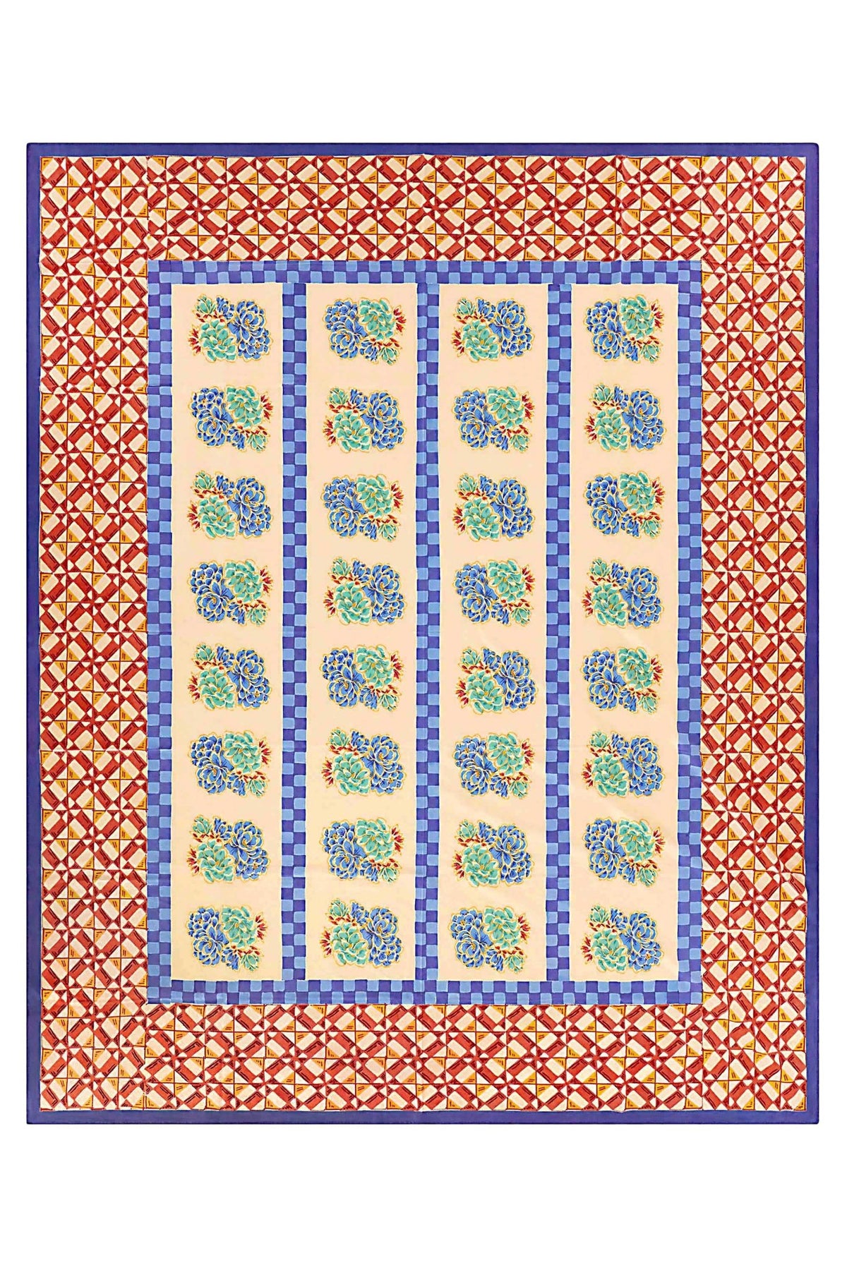 Positano Red Tiles - Tablecloth 220x270 | Lisa Corti - Bon Ton goods