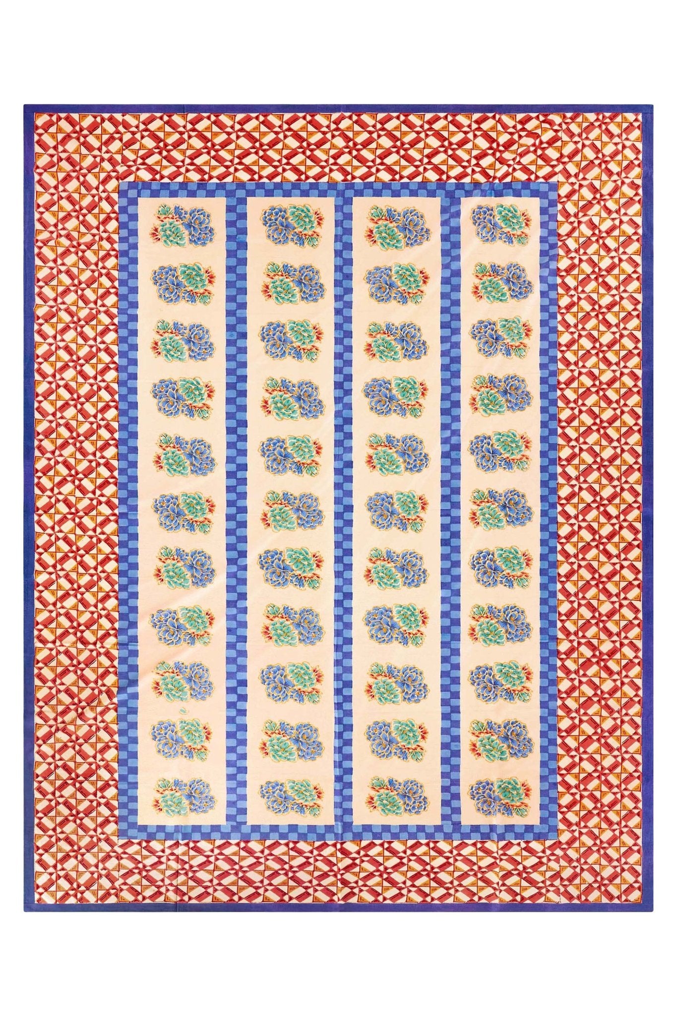Positano Red Tiles - Tablecloth 220x270 | Lisa Corti - Bon Ton goods