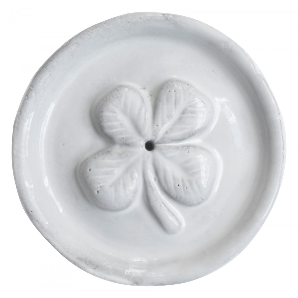 'Chance' Incense Holder on Saucer by Astier de Villatte, official product view 1