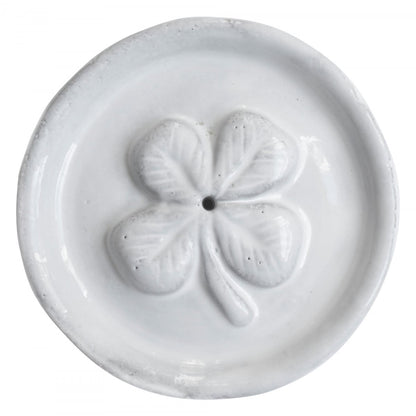 'Chance' Incense Holder on Saucer by Astier de Villatte, official product view 1