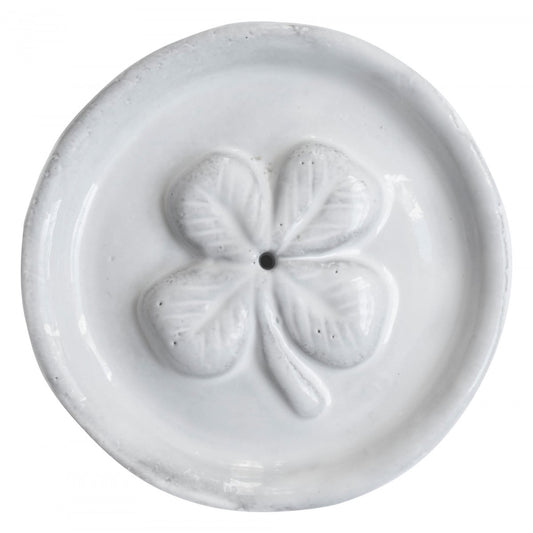 'Chance' Incense Holder on Saucer by Astier de Villatte, official product view 1