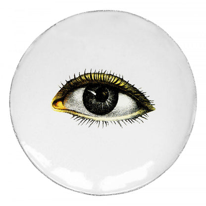 John Derian Small Left Eye Plate by Astier de Villatte, official product view